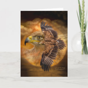 Eagle-spirit van de Wind Art Card Kaart