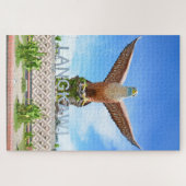 Eagle Square Statue op Langkawi Island Maleisië Legpuzzel (Horizontaal)