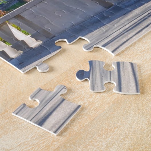 Eagle Statue New York. Legpuzzel (Zijkant)