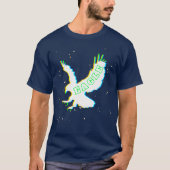 Eagle straalt kleuren uit t-shirt (Voorkant)