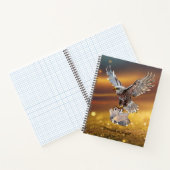 "Eagle Strength Crystal" Notitieboek (Binnen)