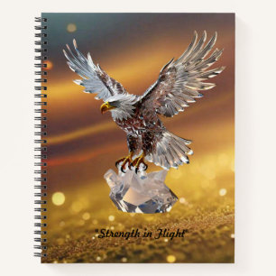 "Eagle Strength Crystal" Notitieboek