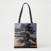 Eagle Sunset Tree Tote Bag (Voorkant)
