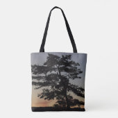 Eagle Sunset Tree Tote Bag (Achterkant)