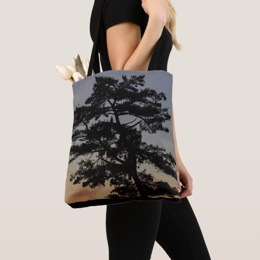 Eagle Sunset Tree Tote Bag (Dichtbij)