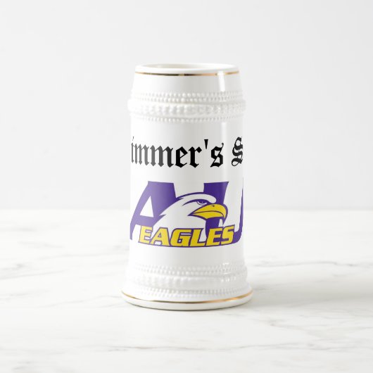 Eagle, Swimmer's Stein Bierpul (Center)