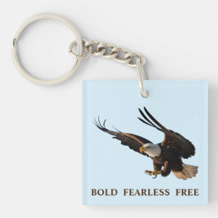Eagle Swooping Down Sleutelhanger