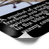 Eagle-symboliek Perfect Poster (Hoek)