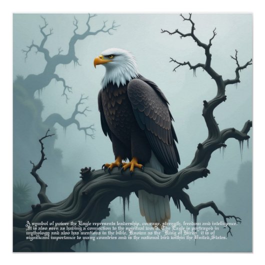 Eagle-symboliek Perfect Poster (Voorkant)