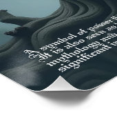 Eagle-symboliek Perfect Poster (Hoek)