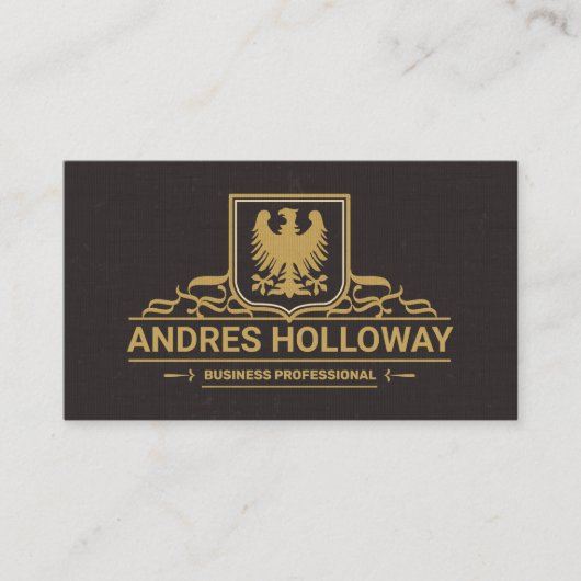 Eagle-symbool |  elementen visitekaartje (Voorkant)