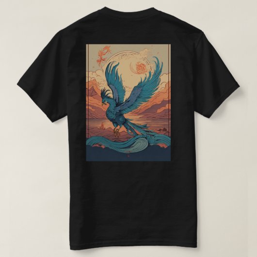 Eagle T-shirt koi bhi kleur (Design achterkant)
