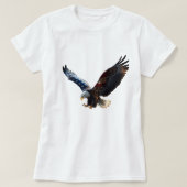 Eagle t shirt on girl  (Design voorkant)