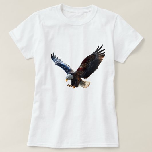 Eagle t shirt on girl (Design voorkant)