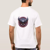Eagle T-shirt ontwerp (Achterkant)