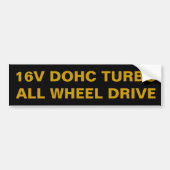 Eagle Talon Bumpersticker (Voorkant)