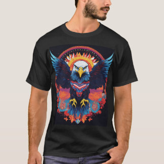 Eagle Tattoo Art T-shirt" T-shirt