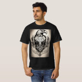 Eagle Tattoo Art T-shirt" T-shirt (Voorkant volledig)