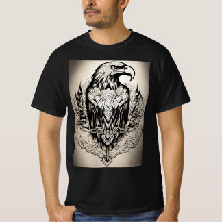 Eagle Tattoo Art T-shirt" T-shirt