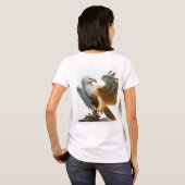 "Eagle Tattoo T-shirt ontwerp" (Achterkant volledig)