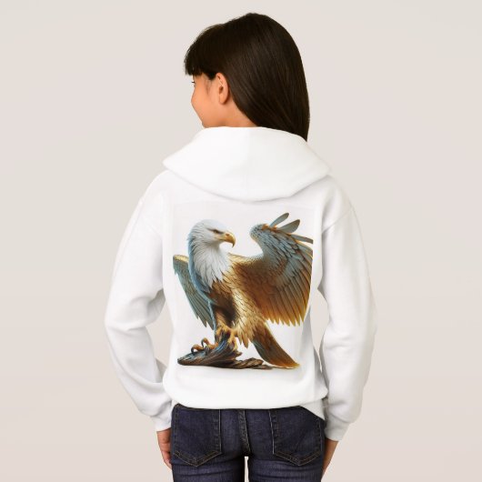 "Eagle Tattoo T-shirt ontwerp" (Achterkant volledig)