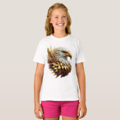 "Eagle Tattoo T-shirt ontwerp" (Voorkant volledig)