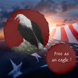 Eagle Tekst aanpassen Rond Kussen