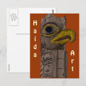 EAGLE TOTEM COLLECTIE BRIEFKAART (Voorkant / Achterkant)