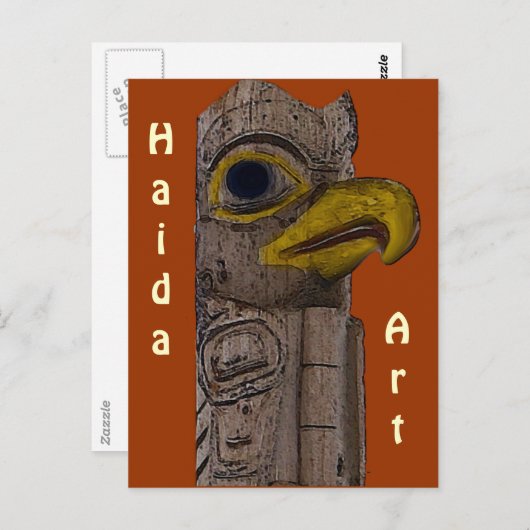 EAGLE TOTEM COLLECTIE BRIEFKAART (Voorkant / Achterkant)