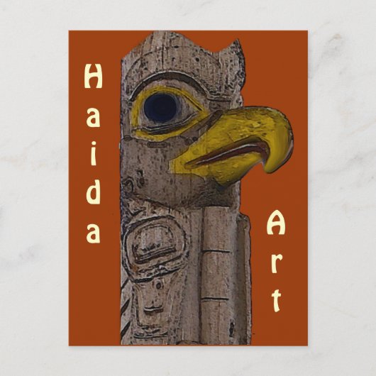 EAGLE TOTEM COLLECTIE BRIEFKAART (Voorkant)