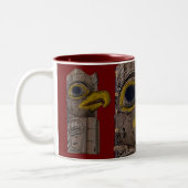 EAGLE TOTEM COLLECTIE TWEEKLEURIGE KOFFIEMOK (Links)