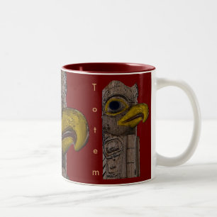 EAGLE TOTEM COLLECTIE TWEEKLEURIGE KOFFIEMOK