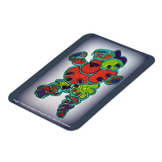 Eagle Totem Magnet Magneet (Linkerzijde)