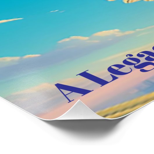 Eagle Tribute — United States 250th Anniversary Perfect Poster (Hoek)