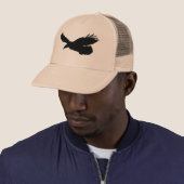 Eagle Trucker Hat Trucker Pet (In situ)