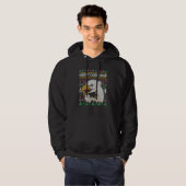 Eagle Ugly KerstSweater Wildlife Series Hoodie (Voorkant volledig)
