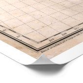 Eagle United States Map 1832 Poster (Hoek)