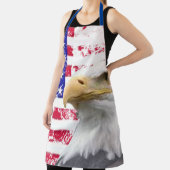  Eagle US Flag 4 juli BBQ Grill Chef Schort (Insitu)