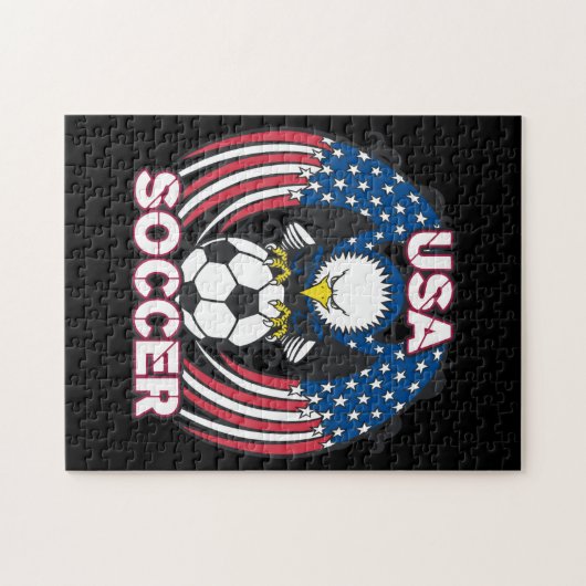 Eagle USA Soccer Legpuzzel (Horizontaal)