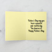 Eagle Vaderdag Wenskaart Kaart (Binnen)