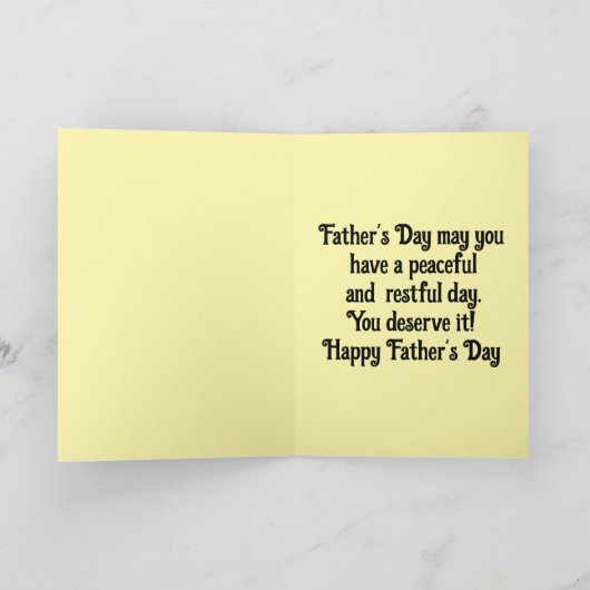 Eagle Vaderdag Wenskaart Kaart (Binnen)