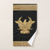 Eagle van het Romeinse Rijk SPQR Motto Golden Bad Handdoek (Handdoek)