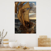 Eagle van het Zee Poster (Keuken)