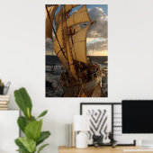 Eagle van het Zee Poster (Thuiskantoor)