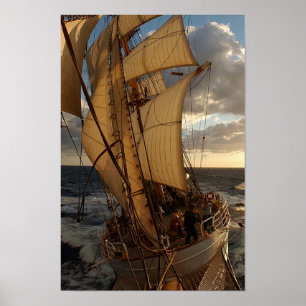 Eagle van het Zee Poster