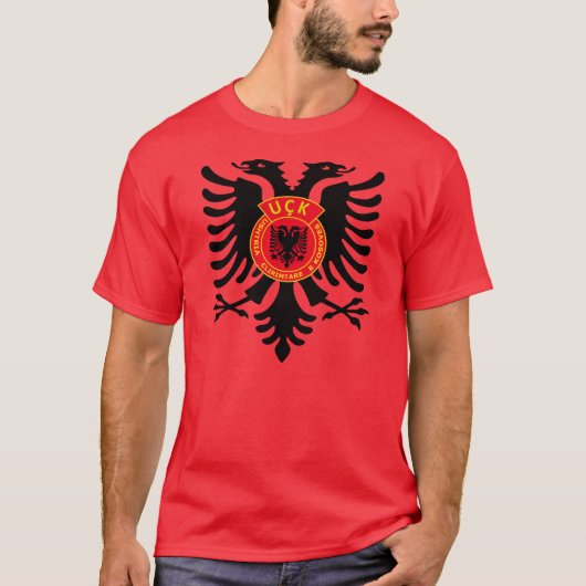 Eagle van UCK/KLA T-shirt (Voorkant)