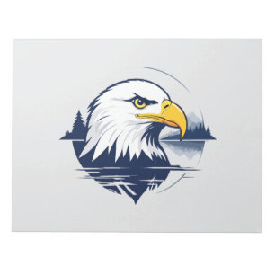 Eagle Vector Art Animal Modern Urban City Graphic Notitieblok