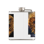 Eagle verpakte kolf heupfles (Achterkant)