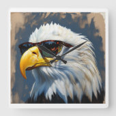 Eagle Vierkante Klok (Voorkant)