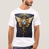 Eagle Vision: Zweefvliegen boven het Rest T-shirt" T-shirt (Voorkant)